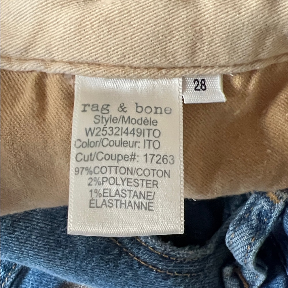 Rag And Bone Jeans With Patchwork - image 8